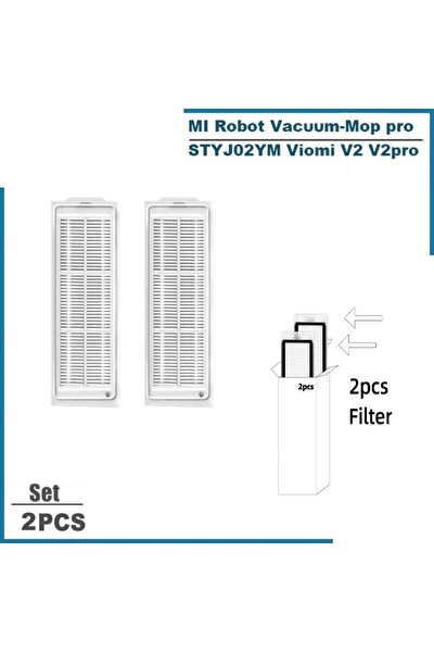Xiaomi Robot Vacuum Mop 2s(xmstjqr2s) Uyumlu Yenileme Seti