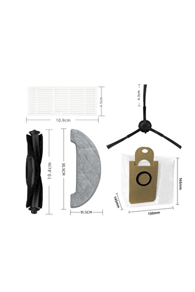 Viomi S9 Robot Süpürge Yedek Parça Seti