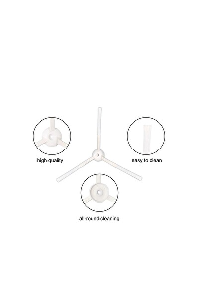 Xiaomi Vacuum Mop 2in1 Essential (MJSTG1) Uyumlu Yan Fırça 2 'li