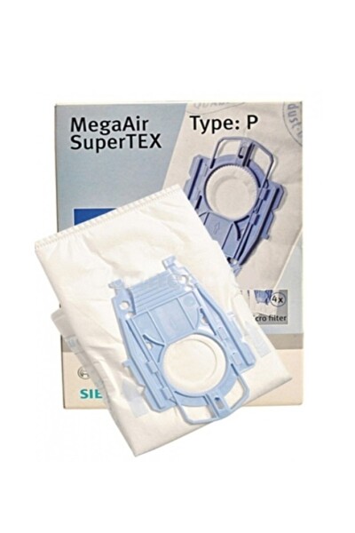 Bosch Siemens Type P Ergomaxx Uyumlu Muadil Toz Torbası - 4 Adet (kutulu) Uyumlu Muadil