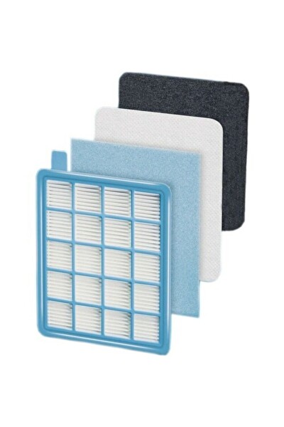 Philips Fc8058/01 Uyumlu Muadil Hepa Filtre Seti
