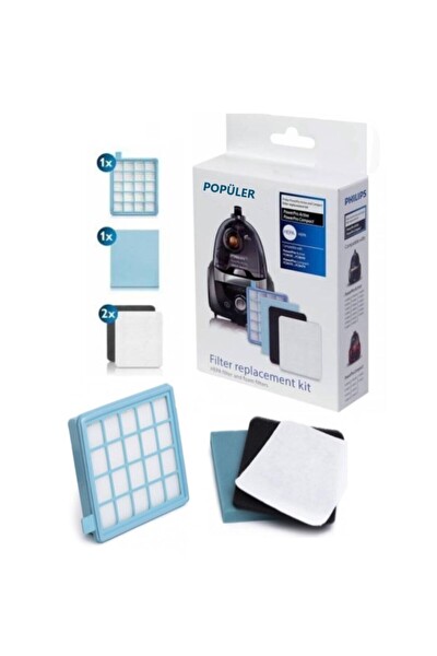 Phılıps Powerpro Active Fc 8641/01 Hepa Filtre Seti