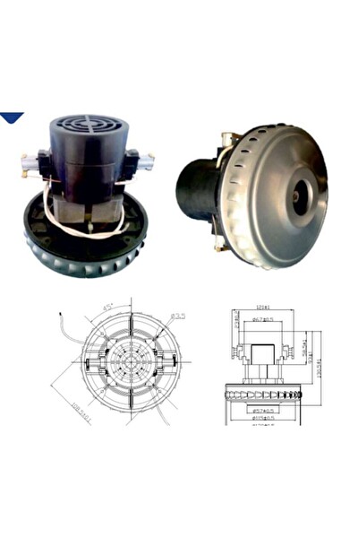 Arnica Bora 5000 Süpürge Motoru 1500W Uyumlu