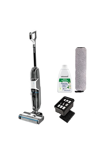 Bissell CrossWave HF3 Cordless Pro Yüksek Vakumlu Kablosuz Sert Zemin Süpürme ve Silme Makinesi