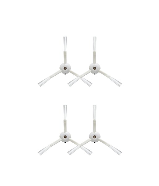 Roborock S50/S55 Uyumlu Yedek Yan Fırça-4 Parça
