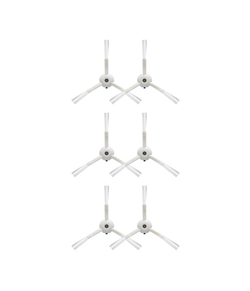 Roborock S50/S55 Uyumlu Yedek Yan Fırça-6 Parça