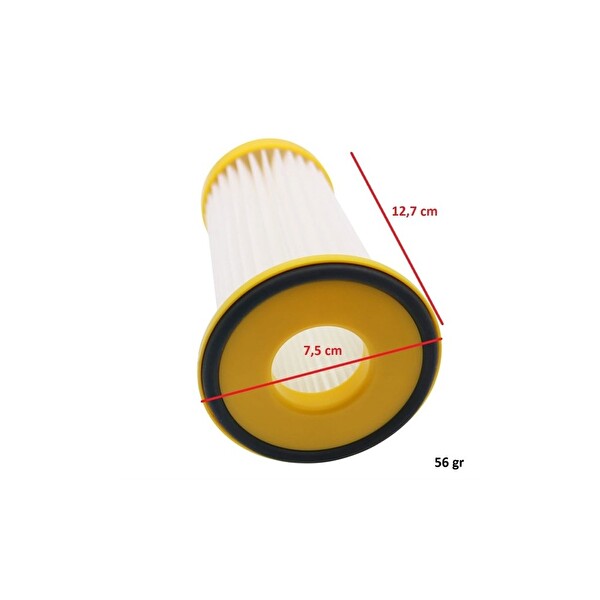 Philips Fc 8260 Gemini Uyumlu Muadil Süpürge Silindirik Hepa Filtre