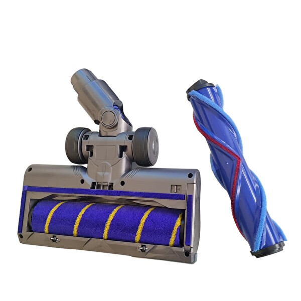 Dyson Gen5detect ,V15,V11, Cyclone V10, V8,V7 Uyumlu Muadil Süpürge LED Işıklı Parke Zemin Başlığı PP Rulo