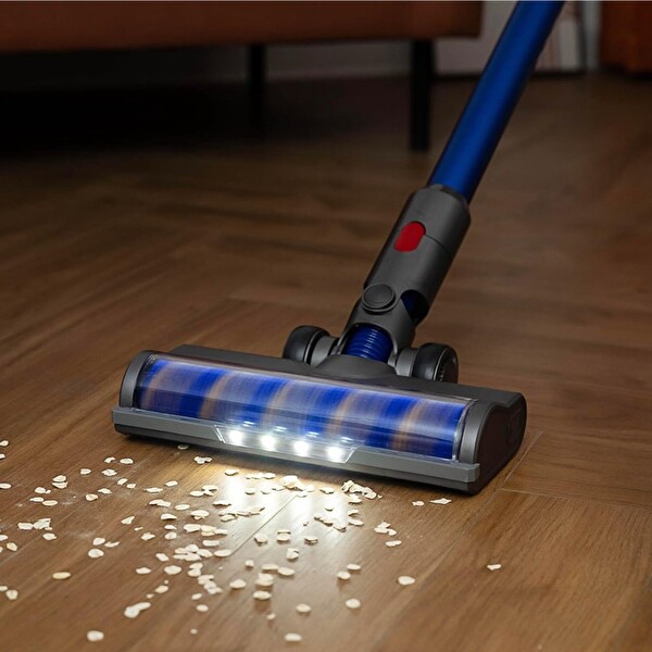 Dyson V15s Detect Submarine™,V15 Detect™ Uyumlu Muadil Süpürge LED Işıklı Parke Zemin Başlığı,Pp Kıllı Rulo