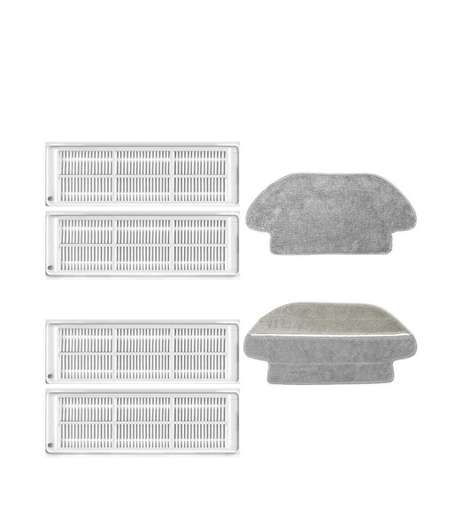 Viomi V3 Uyumlu Yedek Hepa Filtre ve Mop-6 Parça