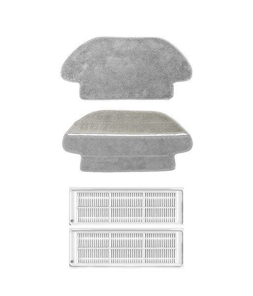 Viomi V3 Uyumlu Yedek Mop ve Hepa Filtre-4 Parça