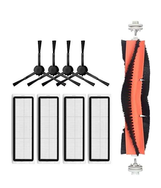 Xiaomi Vacuum Mop 2 Ultra Uyumlu Yedek Mopsuz Fırça Filtre Seti-9 Parça