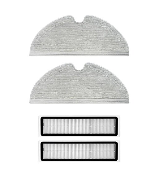 Dreame L10 Pro Uyumlu Yedek Mop ve Hepa Filtre-4 Parça
