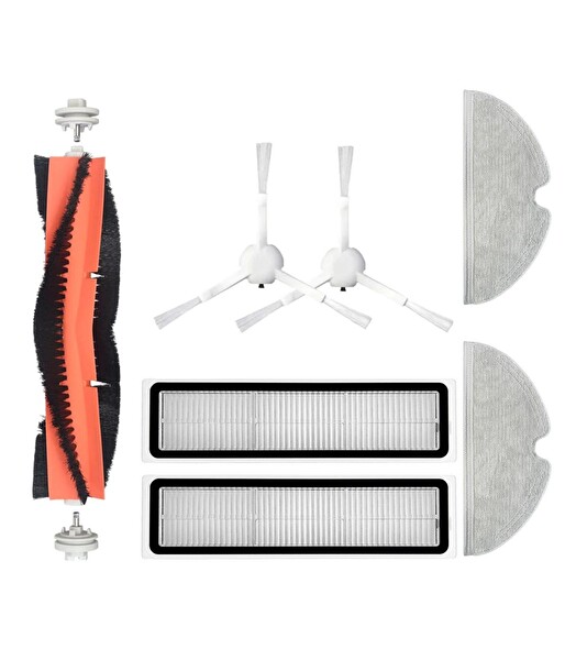 Dreame D9 Uyumlu Yedek Fırça Hepa Filtre Mop Seti-7 Parça