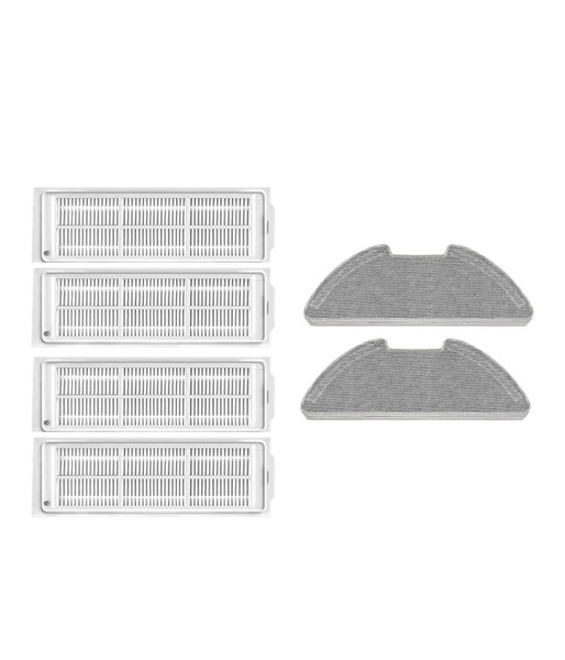 Xiaomi Mop 2 Lite (MJSTL) Uyumlu Yedek Filtre Mop Seti-6 Parça