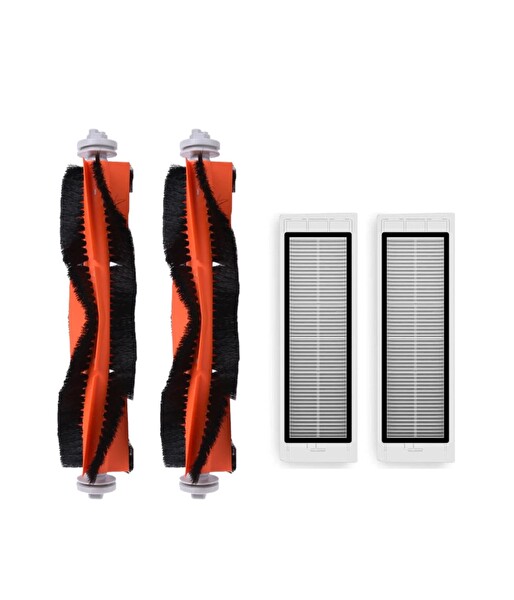 Xiaomi Vacuum Cleaner SDJQR02RR Uyumlu Yedek Ana Fırça ve Hepa Filtre-4 Parça