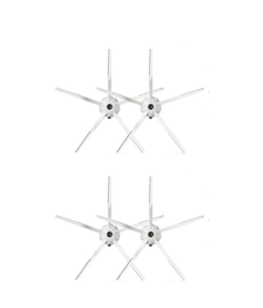 Roborock S6/S6 Pure Uyumlu Yedek Yan Fırça-4 Parça