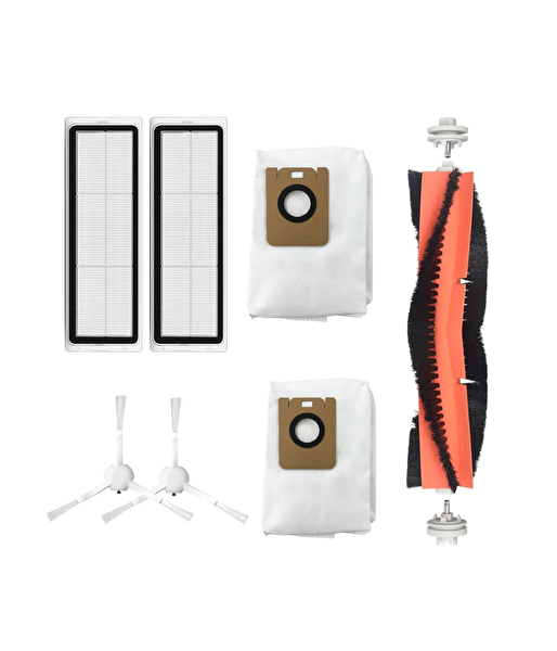 Dreame Bot D10 Plus Uyumlu Yedek Fırça Filtre Toz Torbası-7 Parça