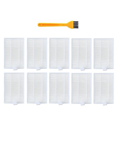 Viomi V5 Pro Uyumlu Yedek Hepa Filtre ve Temizleme Fırçası-11 Parça