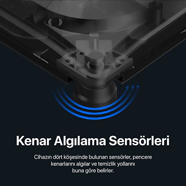 Xenon Smart Elo Cam Temizleme Robotu Ultra Sessiz Mobil Uygulama Kontrollü Pencere Temizlik Robotu X8681