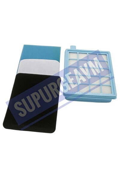 2 Kutu Philips Fc 9323/09 Powerpro Compact Orijinal Filtre Seti