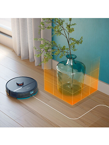 Philips HomeRun 2000 Serisi Aqua Siyah Akıllı Robot Süpürge XU2000/10