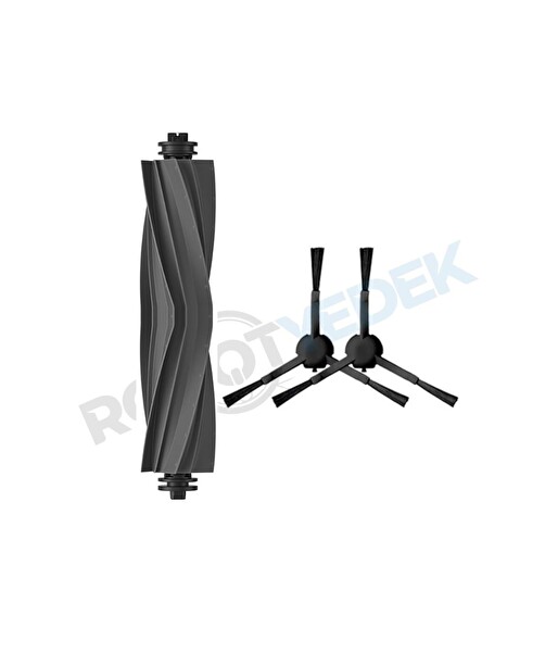 Dreame L10S Pro Ultra Kauçuk Ana Fırça ve Yan Fırça-3 Parça