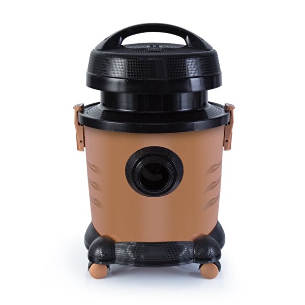 Fantom Eco WD 2700 Islak Kuru Elektrikli Süpürge - Siyah-Kahverengi