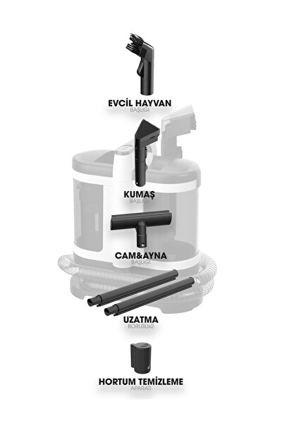 PiranTech V22C Koltuk ve Halı Yıkama Makinesi