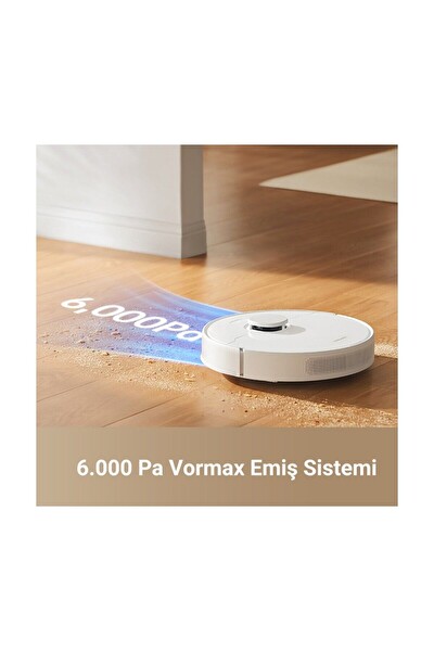 Dreame D10 Plus Gen 2 Toz İstasyonlu Robot Süpürge Beyaz