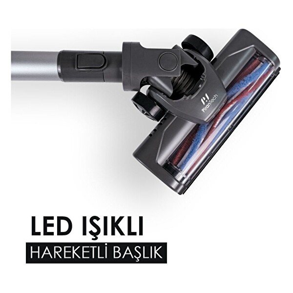 PiranTech ES92 Şarjlı Dikey Süpürge
