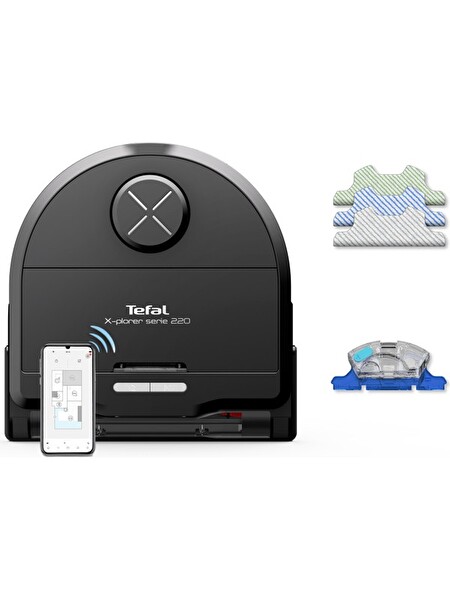 Tefal RG9475WH X-Plorer Serie 220 Animal - Allergy Model Robot Süpürge - 2211401200