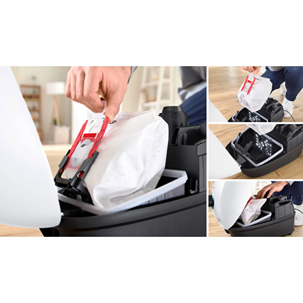 Bosch Serie 4 BGL41HYG2H ProHygienic 760 W Toz Torbalı Süpürge