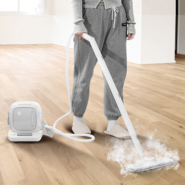 Lydsto NV281 Çok İşlevli Beyaz Buharlı Temizleyici (Lydsto Türkiye Garantili)