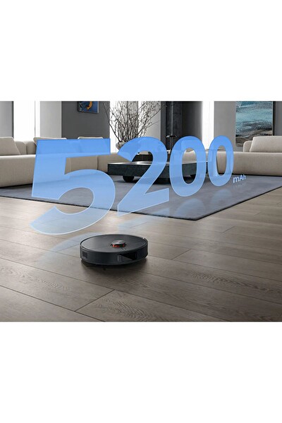 Xiaomi Robot Vacuum X20 Max Siyah Robot Süpürge (Xiaomi Türkiye Garantili)