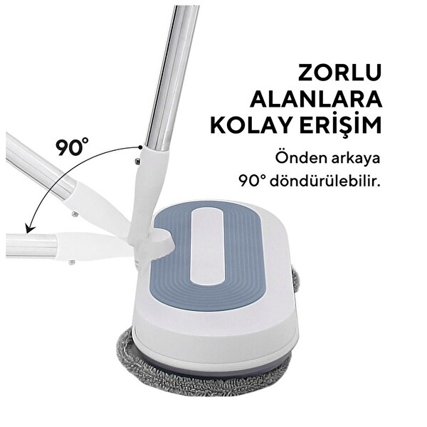 Kumtel HWSM-01 Kablosuz Şarjlı Mop