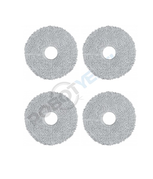 Robotyedek Dreame L10S Pro Gen 2 Uyumlu 4 Adet Mikrofiber Mop Bez