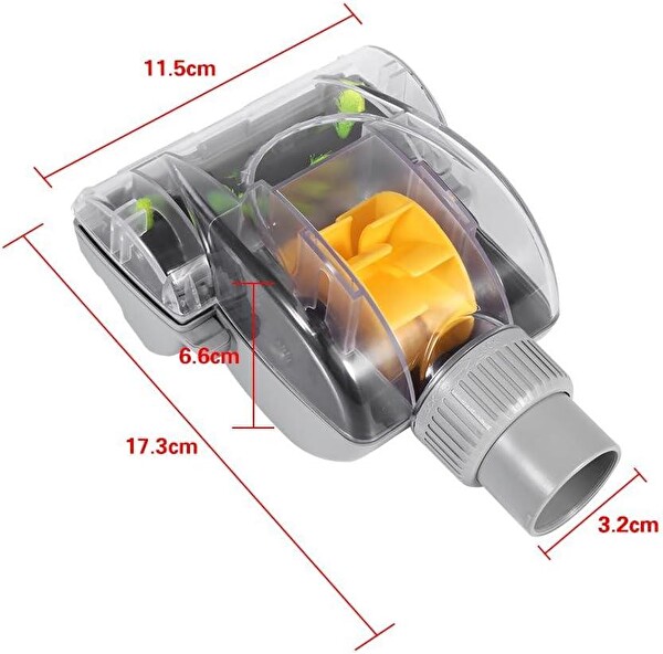 Valkyrie 32MM ve 35MM Uyumlu Elektrikli Süpürge Kafası