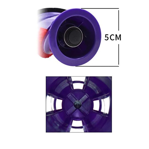Filterhauz Dyson V7 V8 için Halı Temizleme Fırçası , Başlık için Rulo Fırça