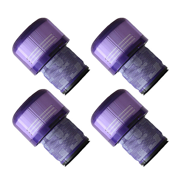 Filterhauz Dyson V15 Detect Uyumlu Mor Hepa Filtre Seti (4 Adet)