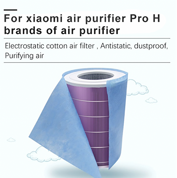 Filterhauz I Xiaomi Mi Air Purifier Pro H için Toz Tutucu Filtre 6 Adet