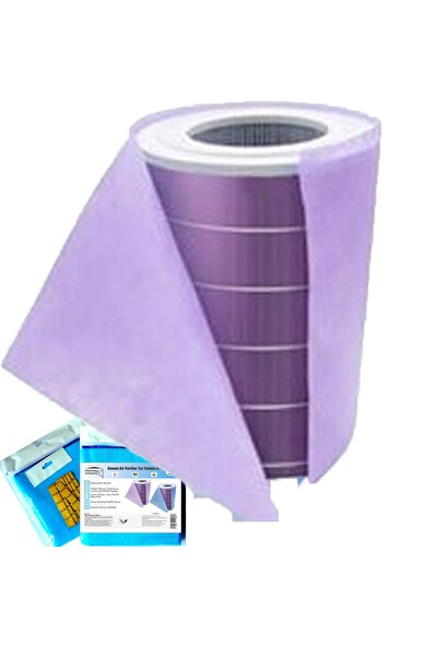 Filterhauz Xiaomi Air Purifier Için Toz Tutucu Filtre 4 Adet