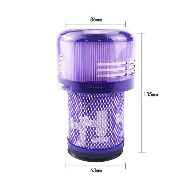 Filterhauz Dyson V12 Detect Uyumlu Hepa Filtre Seti (2 Adet)