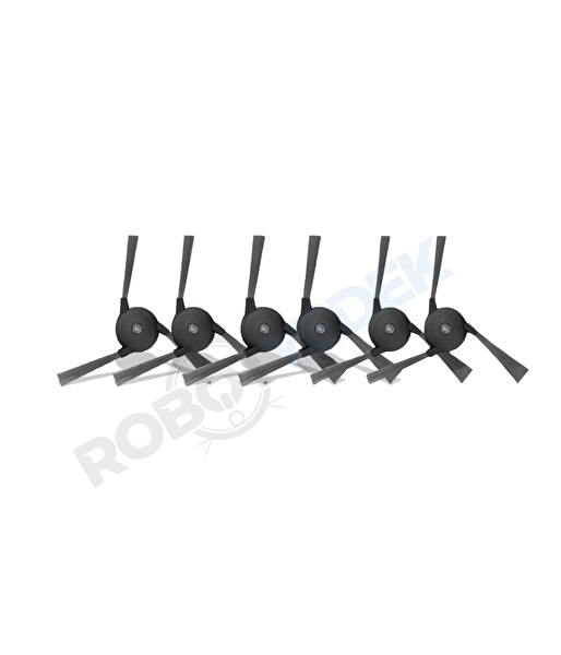 Robotyedek Dreame X40 Ultra L40 Ultra Uyumlu Yan Fırça 6 Adet