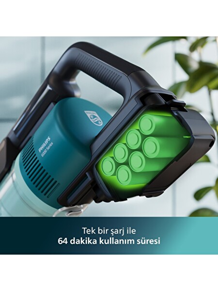 Philips PowerCyclone XC6553/01 Islak Kuru Şarjlı Dikey Süpürge