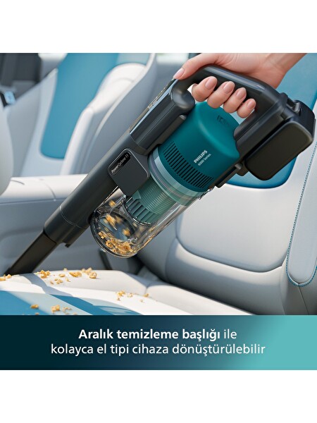 Philips PowerCyclone XC6553/01 Islak Kuru Şarjlı Dikey Süpürge