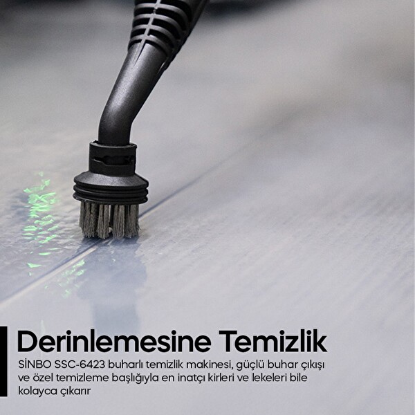 Sinbo SSC-6423 Çok Fonksiyonlu Buharlı Temizleyici Sarı