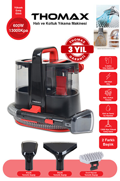 Thomax Koltuk Halı Yıkama Makinesi Ve Leke Çıkartma Makinesi