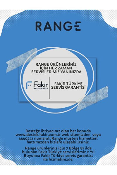 Fakir Range Mist Multi Buharlı Temizleyici