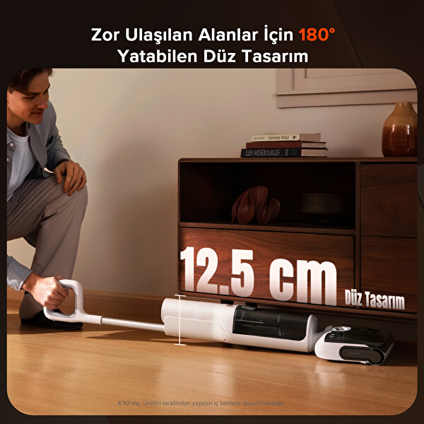 Roborock F25 RT Islak Kuru Akıllı Dikey Süpürge